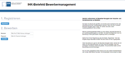 Desktop Screenshot of ihk-bielefeld.bewerbernavigator.de